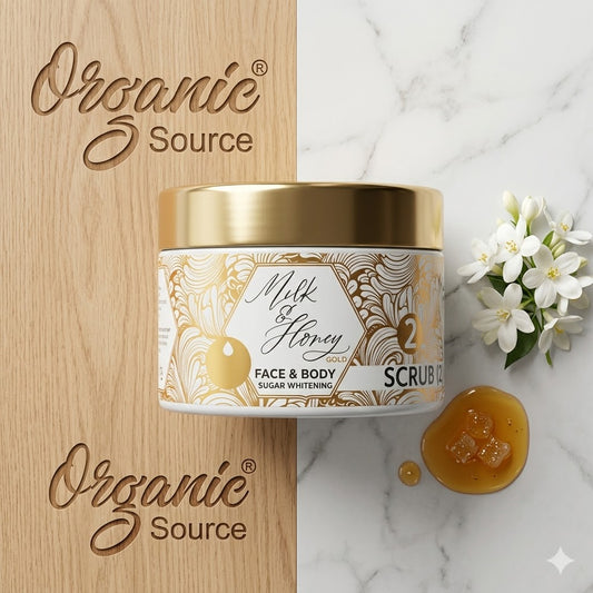 Organic Source Milk & Honey Scrub