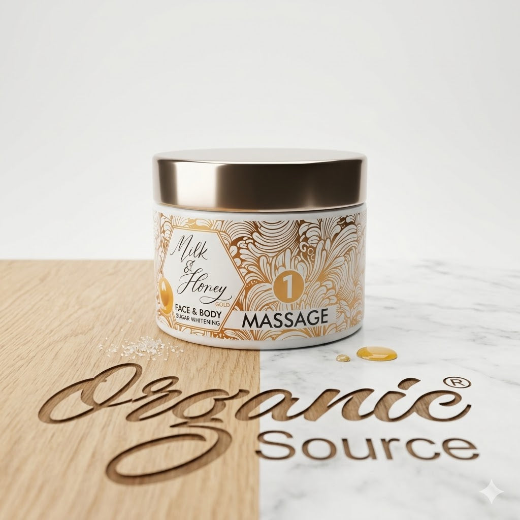 Organic Source Milk & Honey Massage Cream