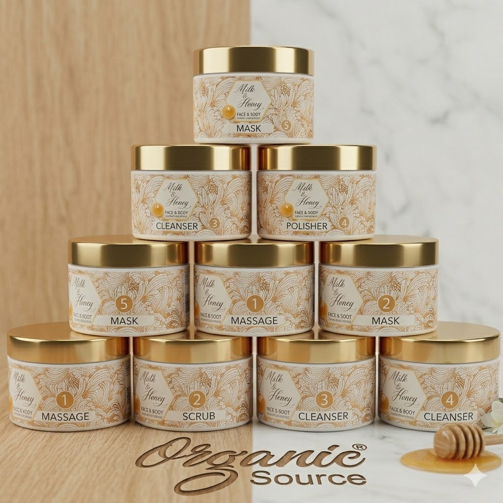A complete salon-inspired facial Kit ( Organic Source )